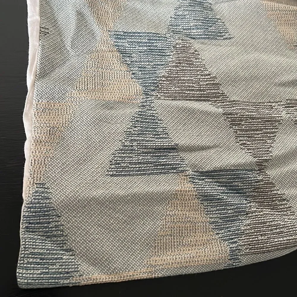 West Elm Stripe Shapes Sham